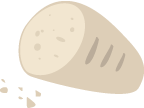 crouton de pain rassis
